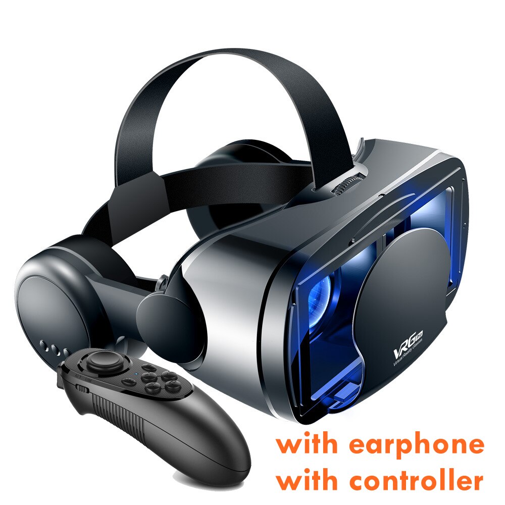 Casque 3D réalité virtuelle VR boîte à lunettes sans fil bascule VR casque vidéo appareils pour Smartphones 5 à 7 pouces téléphone iOS Android: Option 4