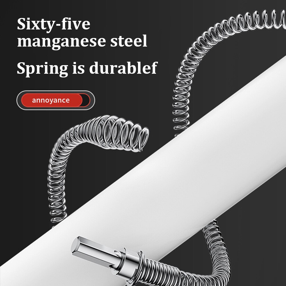 Toilet Kitchen Bathroom Drain Dredging Spring Sink Cleaner Sewer Dredging Tool Kitchen Drain Snake Spring Pipe Dredging Tool
