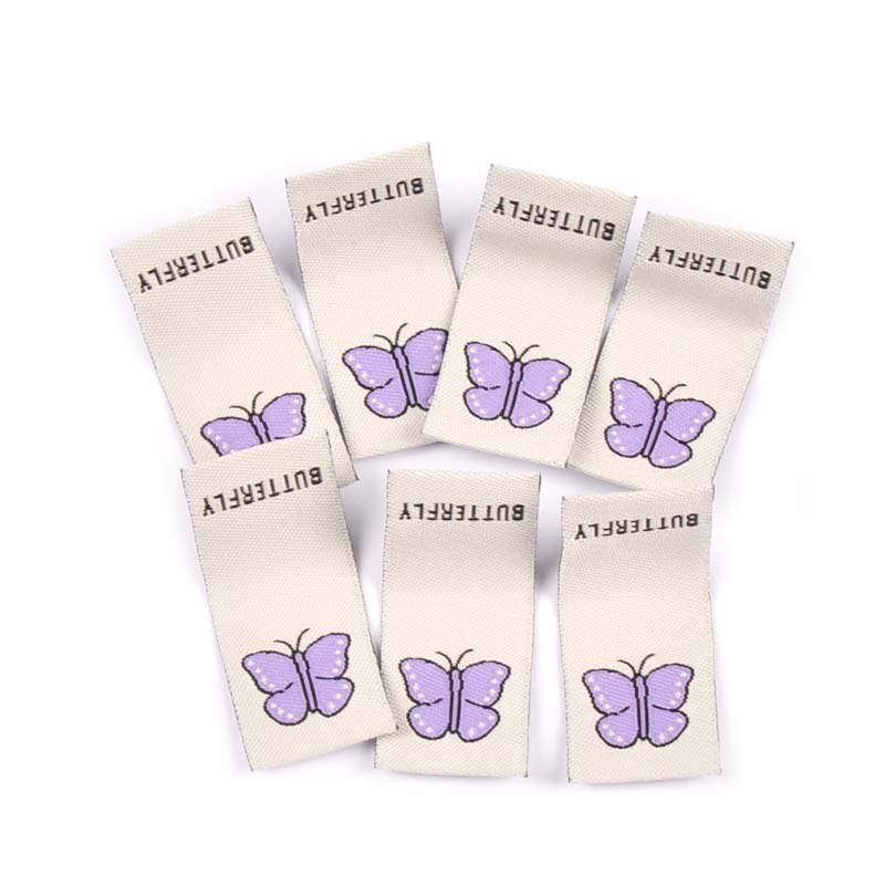 Etiquetas bordadas para el cuidado de la ropa de los niños, accesorios de ropa hechos a mano, manualidades, 40x15mm, 50 Uds.: 5