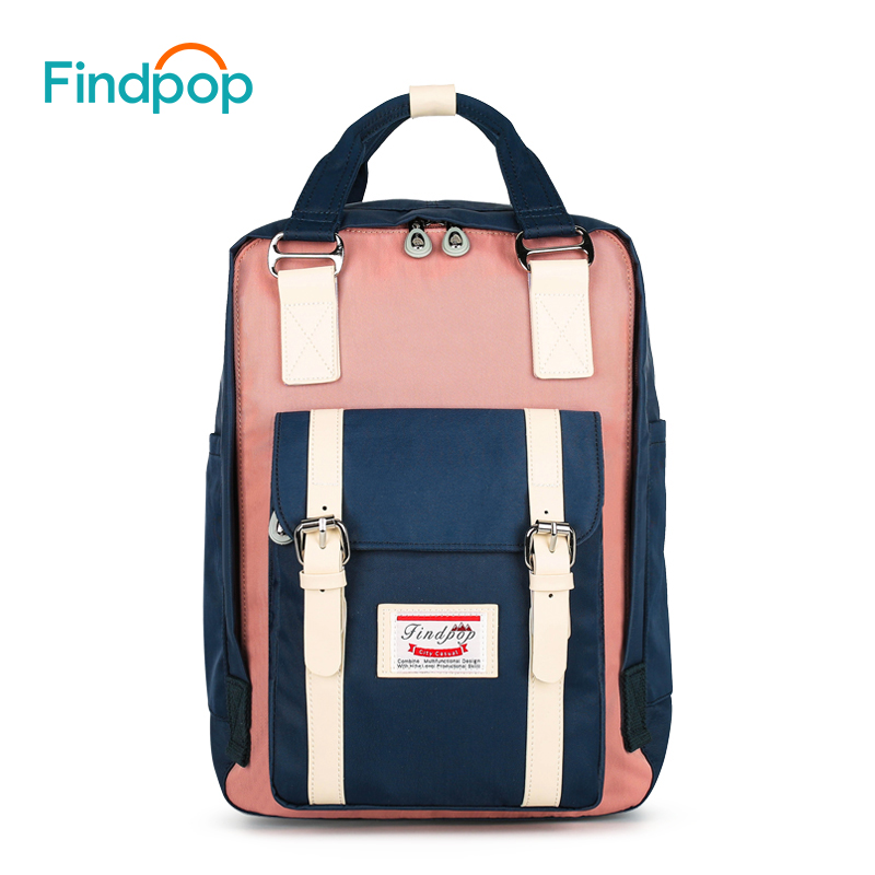 Findpop Kanken Rucksäcke Mochilas Frauen Rucksäcke Große Kapazität Rucksack Taschen Für Frauen Vintage Patchwork Kanken Zurück Pack