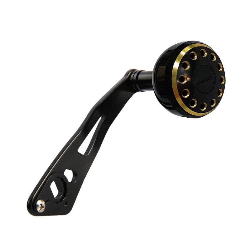 carrete pesca, eléctrico, perilla Metal para Baitcasting, agarre Micro Jigging, balancines, piezas para: Rojo