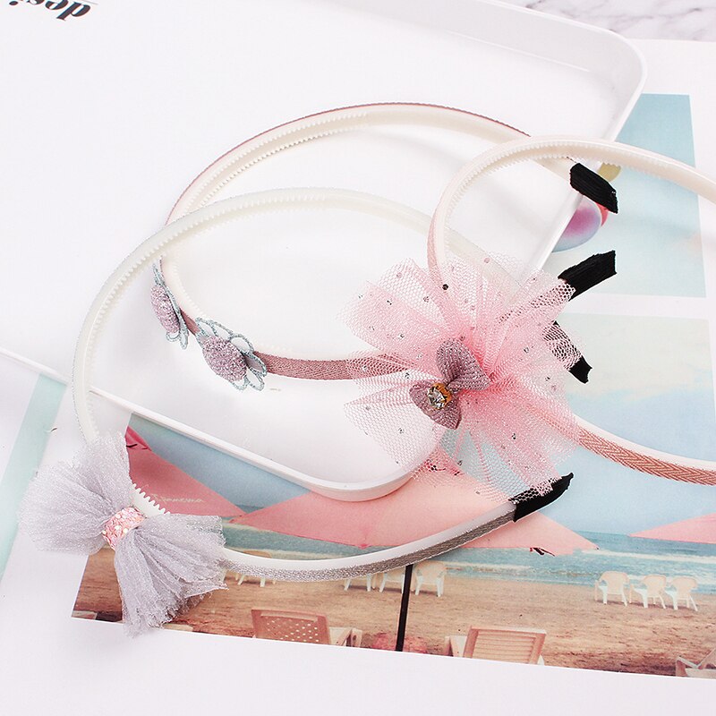 Diadema con purpurina para niña, cinta para cabeza con lazo, dulce Aro para la cabeza para niño, , resaltar, ropa para la cabeza de boda, 1 unidad