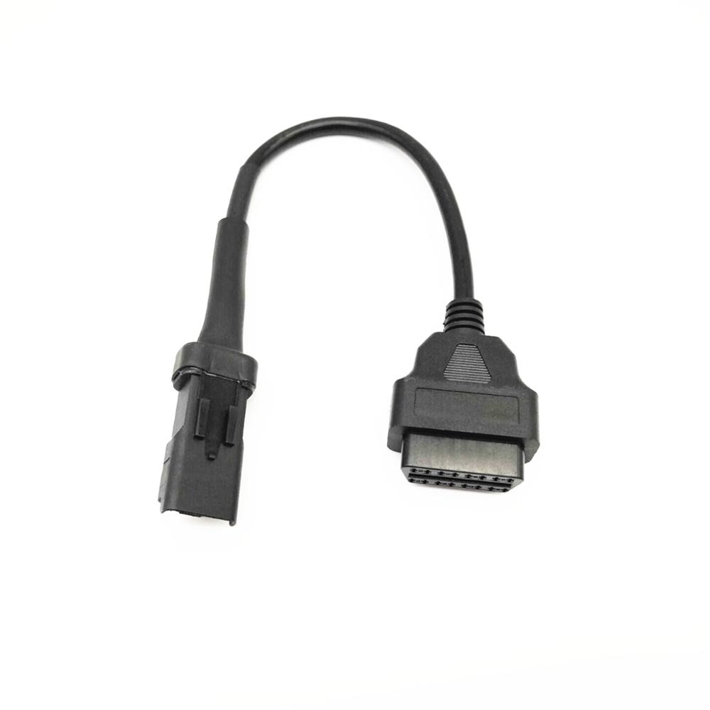 DCT-Ducati 4 pin connector OBD II cable CAN BUS diagnostic harness electronic cable of DCT motorcycle