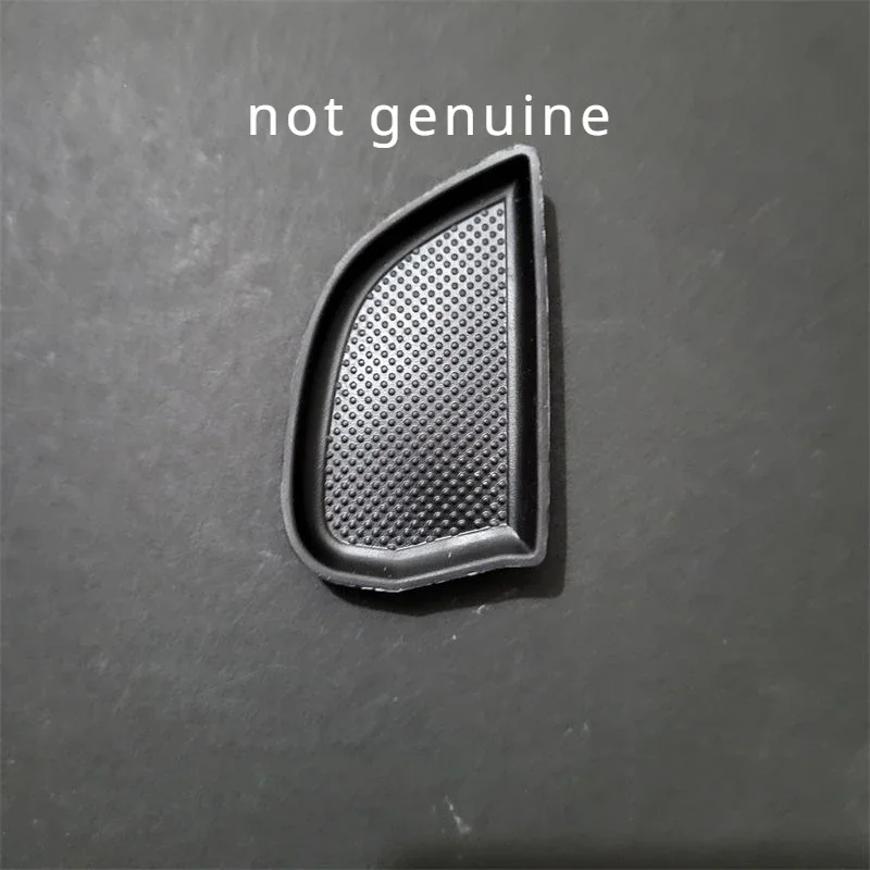 Echt Binnendeur Handvat Slot Rubber Pad Handvat Armsteun Opbergdoos Kussen voor Mazda 3 Axela: Donkergrijs