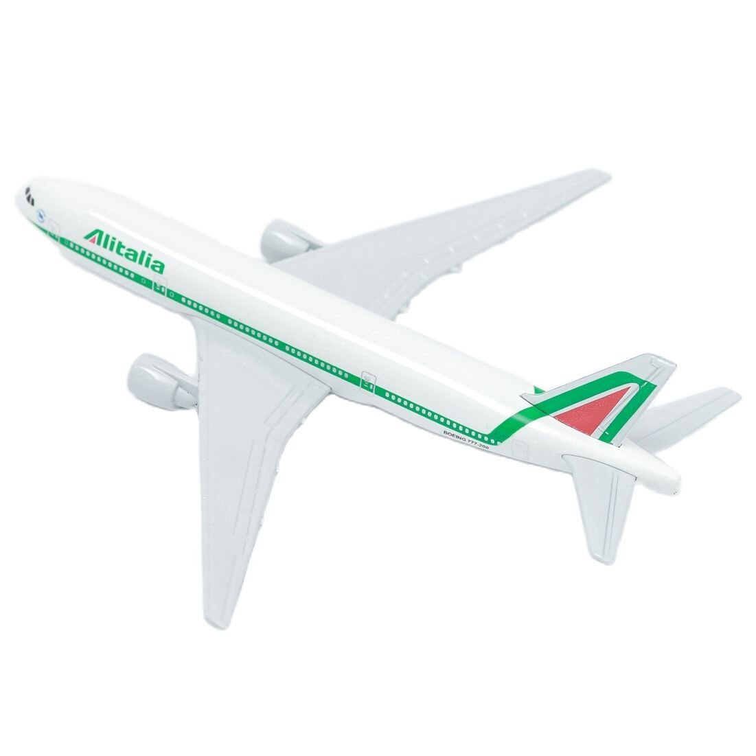 Italia oeairlines Boeing 777 aereo in lega pressofuso modello 15cm aviazione da collezione in miniatura Souvenir ornamento con supporto