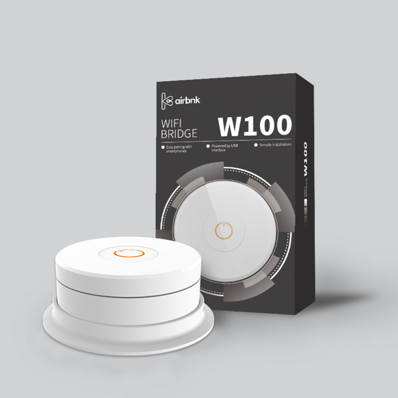 WiFi Bridge W100 Smart Home Gateway Wireless Remote Controller for Airbnk Door Lock