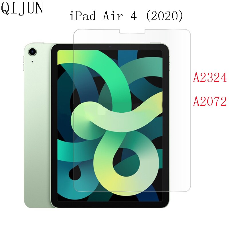 Para iPad Air Pro Mini 1 2 3 4 5 6 7 8 9 11 12.9 Anti-Scratch Protetor de Tela de Vidro Temperado Para O iPad 9.7 10.2 10.5 Pro 11 12.9: iPad Air 4