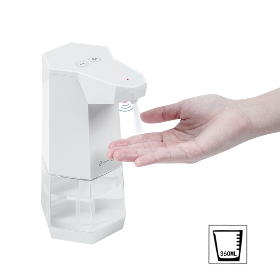 400ml Automatic Liquid Soap Dispenser Shampoo Dispenser Smart Sensor Touchless Dispenser For Kitchen Bathroom Accessories