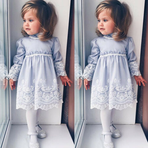 Us kukkatyttö prinsessa pitsimekko lasten vauvajuhlat hääpuku juhlamekot