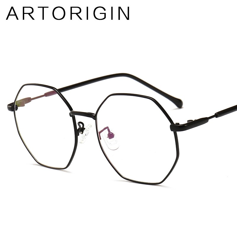 Octagon Glasses Frame Stylish Women Clear Glasses Brand lentes opticos mujer Nerd Frames Oculos de grau feminino