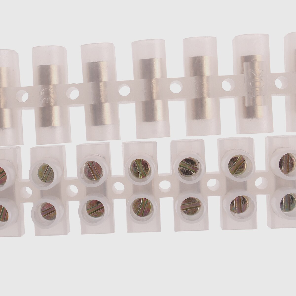 Dual Row 12 Position Plastic Terminal Block Wire Connector Screw Electric Barrier Strip X3-0512 X3-1012 X3 X3-3012 X3-6012