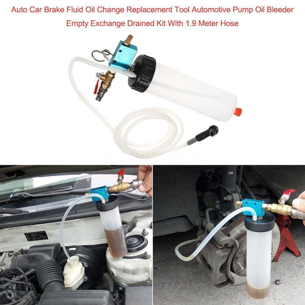 Auto Car Brake Fluid Oil Change Replacement Tool Hydraulic Clutch Oil Pump Oil Bleeder Empty Exchange Drained Kit