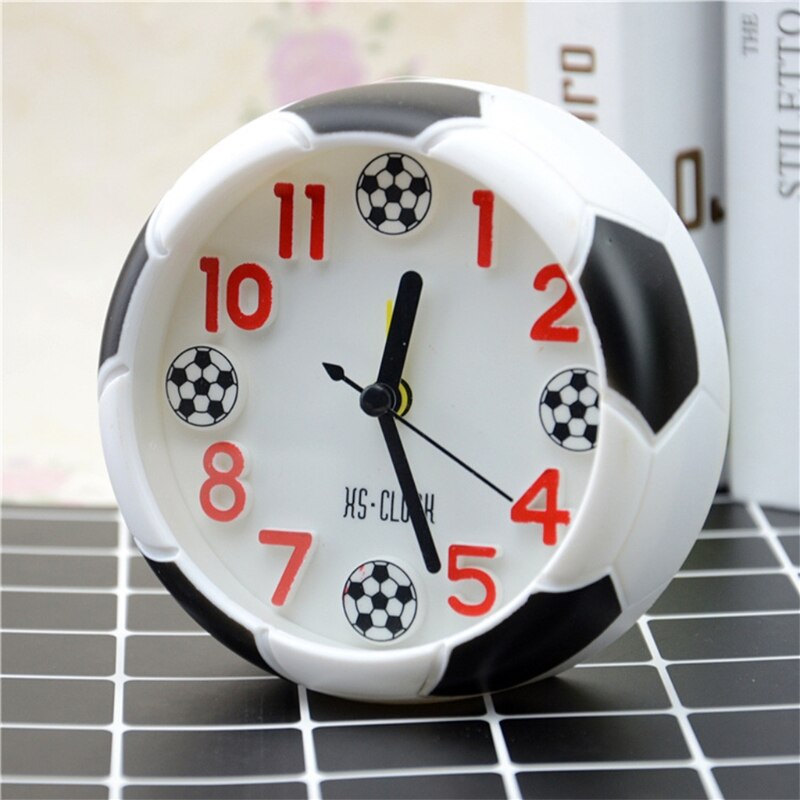 Football Alarm Clock Desktop Alarm Clock Student Desktop Alarm Clock Round Alarm Clock Table Clock Digital Poin