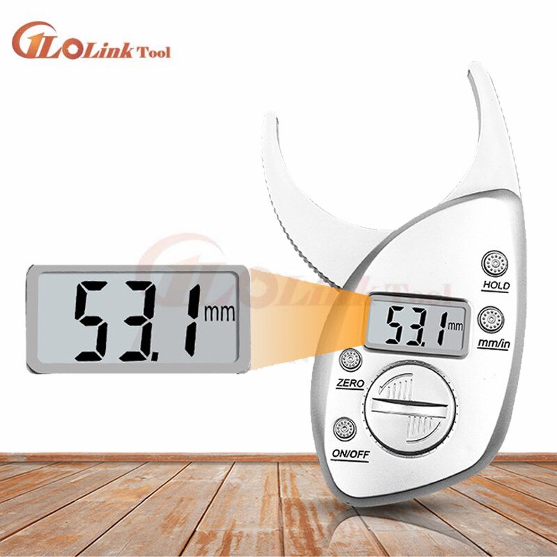 Medidor de grasa corporal, medidor de escalas, monitores de Fitness, analizador Digital de pliegues cutáneos, instrumentos de medición de adelgazamiento, medida electrónica de grasa