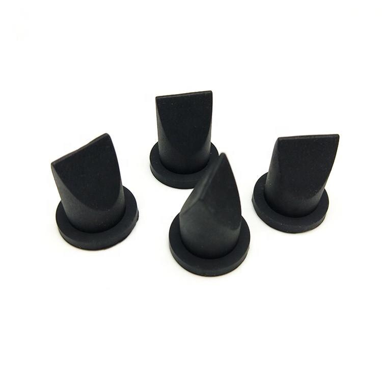 10 pieces Black Silicone Duckbill Valve One-way Check Valve 9 * 4* 9mm for Liquid and Gas Backflow Prevent