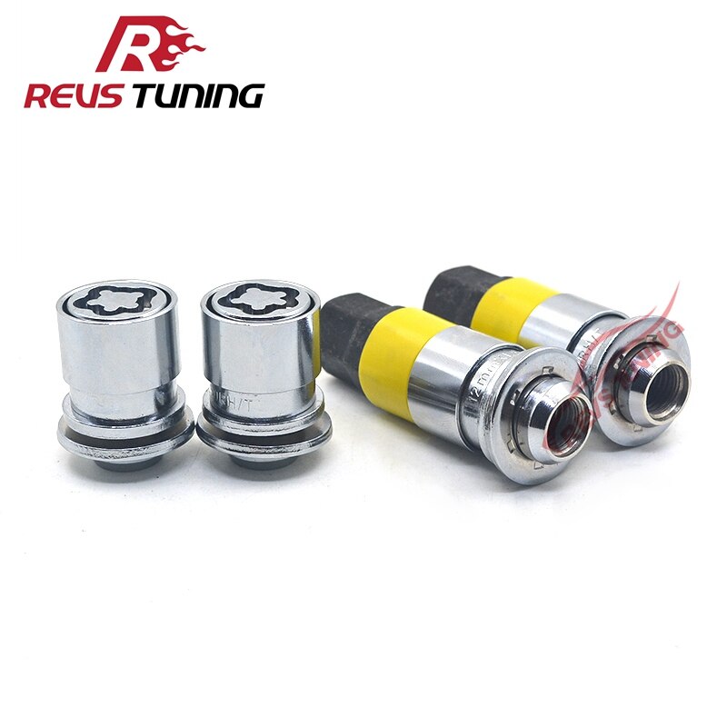 M12X1.5 Steel Security Anti Theft Auto Car Wheel Lock Nuts Locking Nut For Toyota