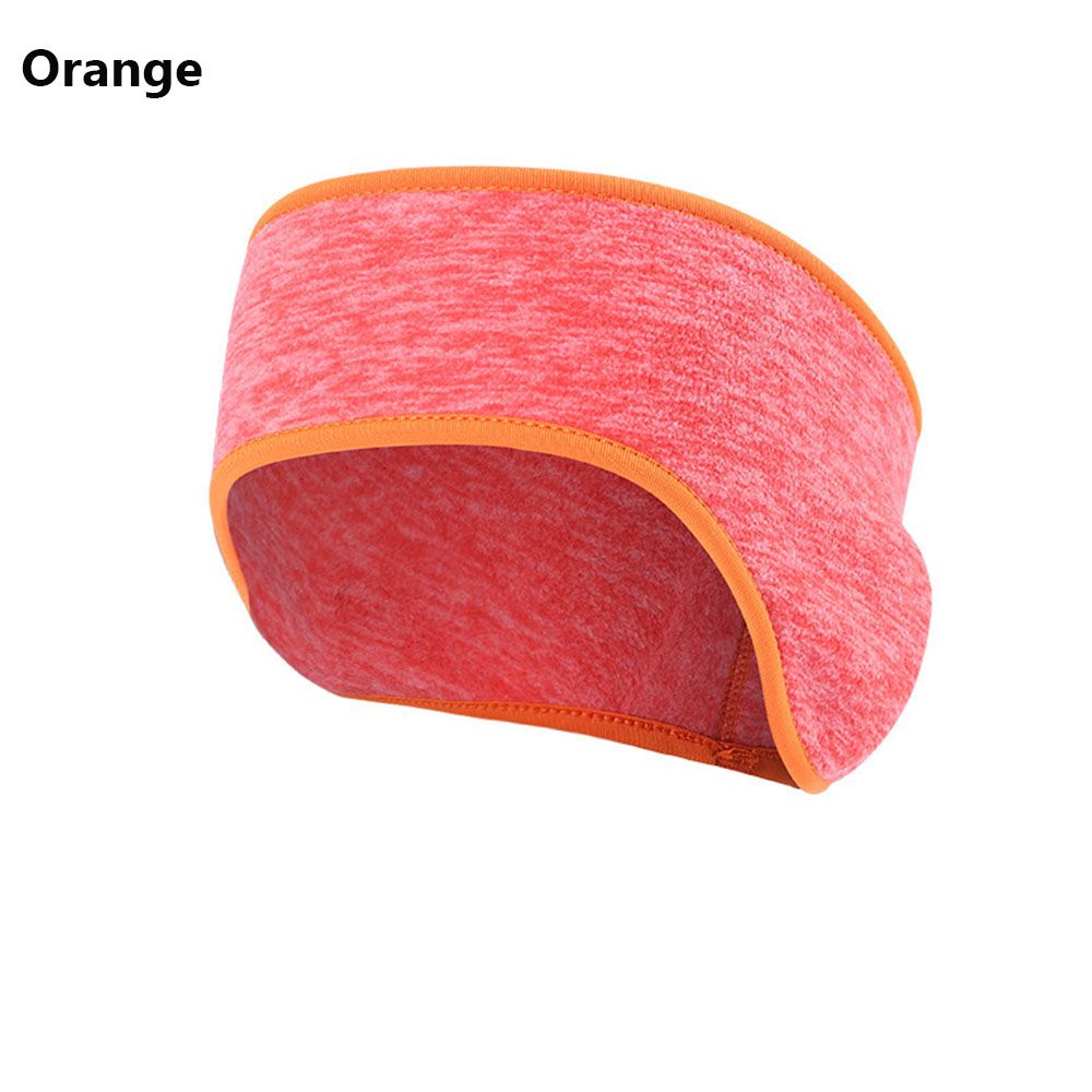 1Pcs Oor Warmer Hoofdband Volledige Cover Gehoorbeschermers Hoofdband Sport Hoofdband Voor Outdoor Gebruik Sport Fitness: orange