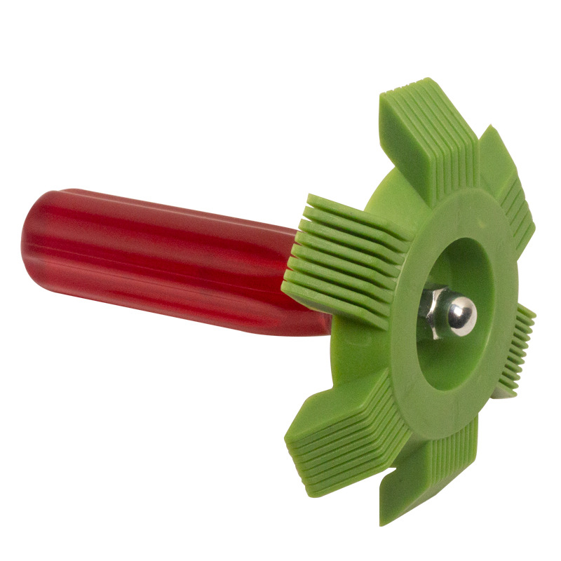 Universele Auto Radiator Vin Reparatie Kam Airconditioner Condensor Kam Ac Reinigingsborstel Auto Koelsysteem Reinigingsgereedschap: Rood
