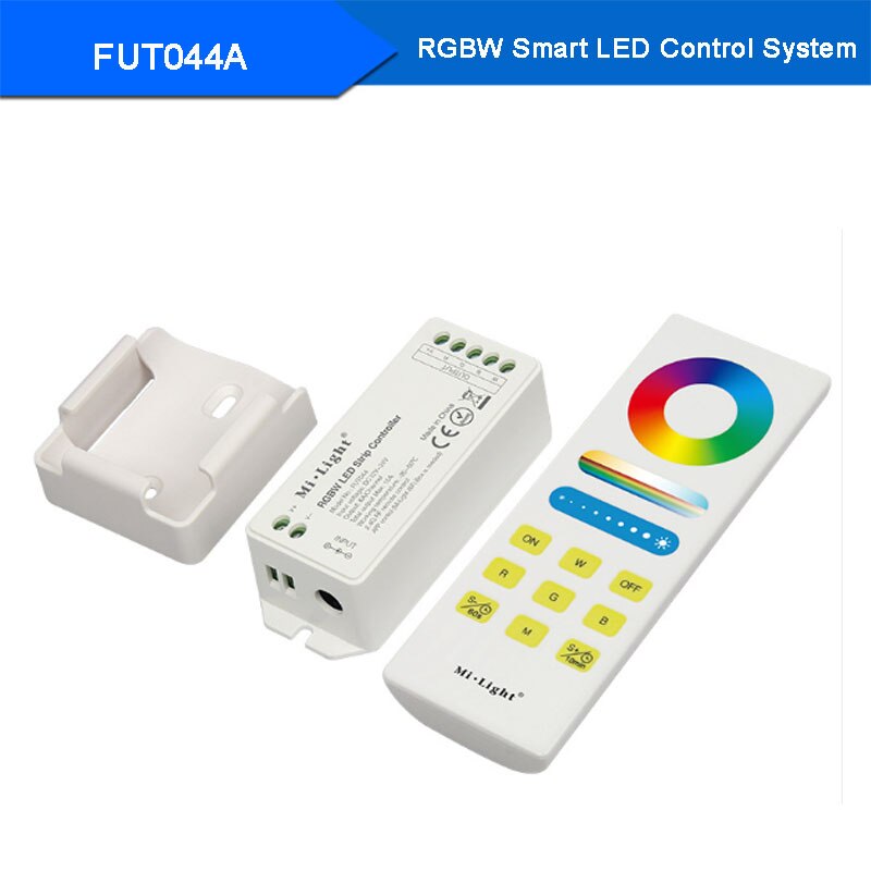 Miboxer 2.4g trådløs rgb/rgbw/rgb+cct led strip controller wifi smart panel fjernbetjening sluk lys timing dimmer  dc12v-24v: Fut 044a