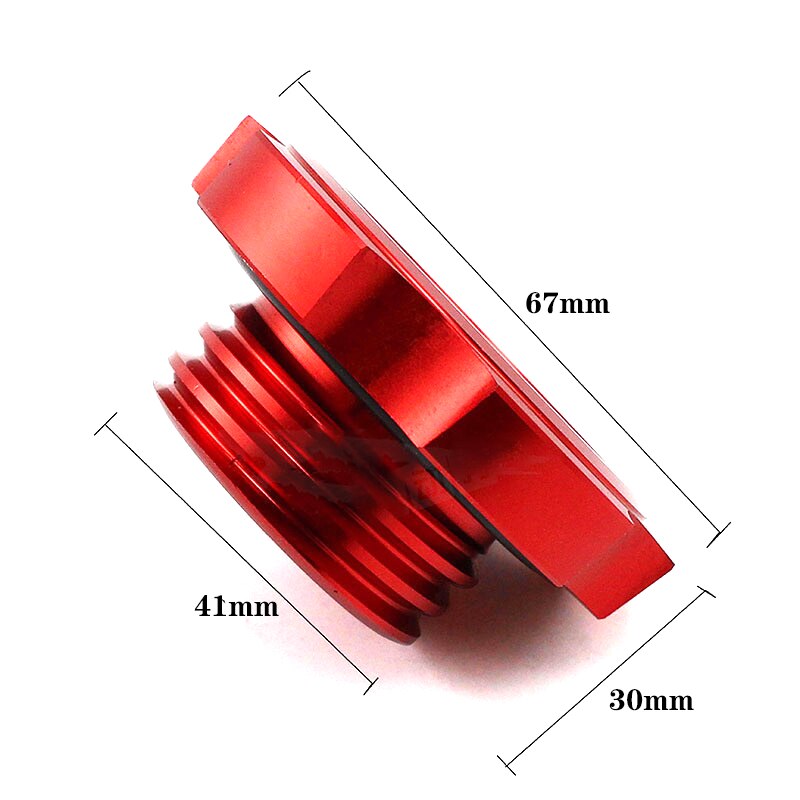 6 Colors Aluminum Alloy Engine Oil Filler Cap Cover for Subaru WRX STi GC GD GF GM GG GE Tank Covers Auto Replacement Parts