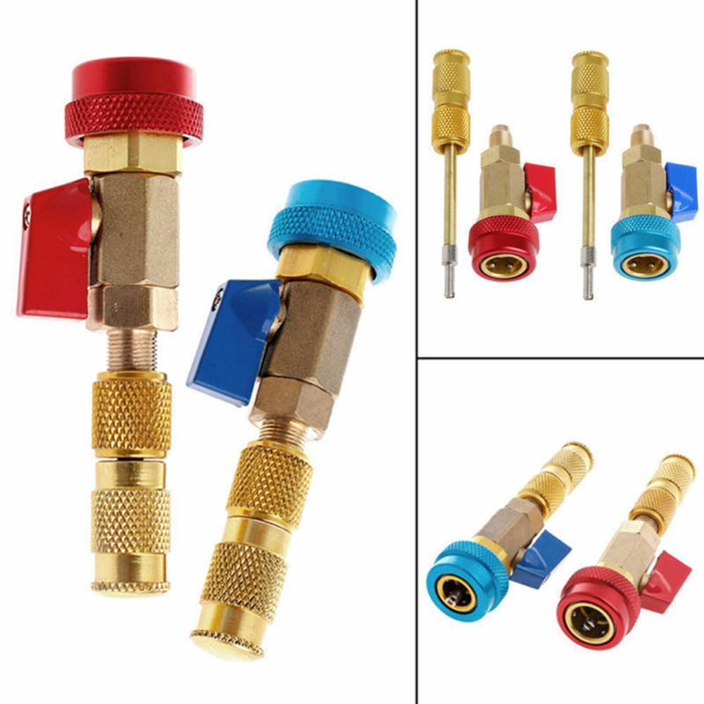 Freon  r134a auton ilmastointilaitteen asennus venttiilin ytimen irrotusaine asentaja venttiilin sovitin adapteri ilmastointityökalu