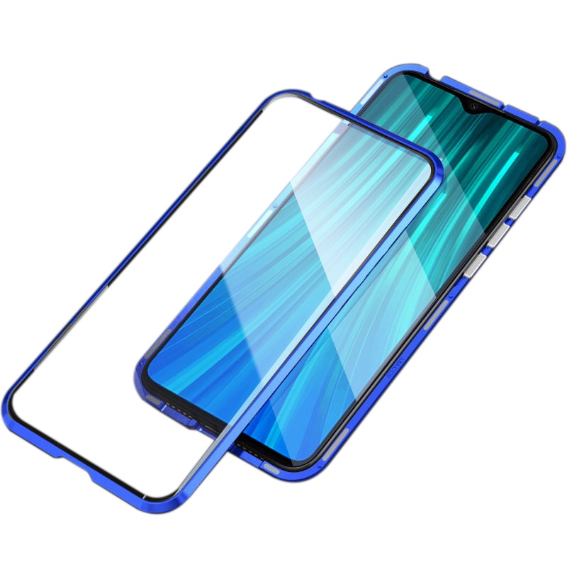 Voor Redmi Note 8 Pro Case Magnetische Dubbelzijdig Glas Luxe Bescherming Cover Voor Redmi Note 7 Pro Magnetische Case behuizing shell