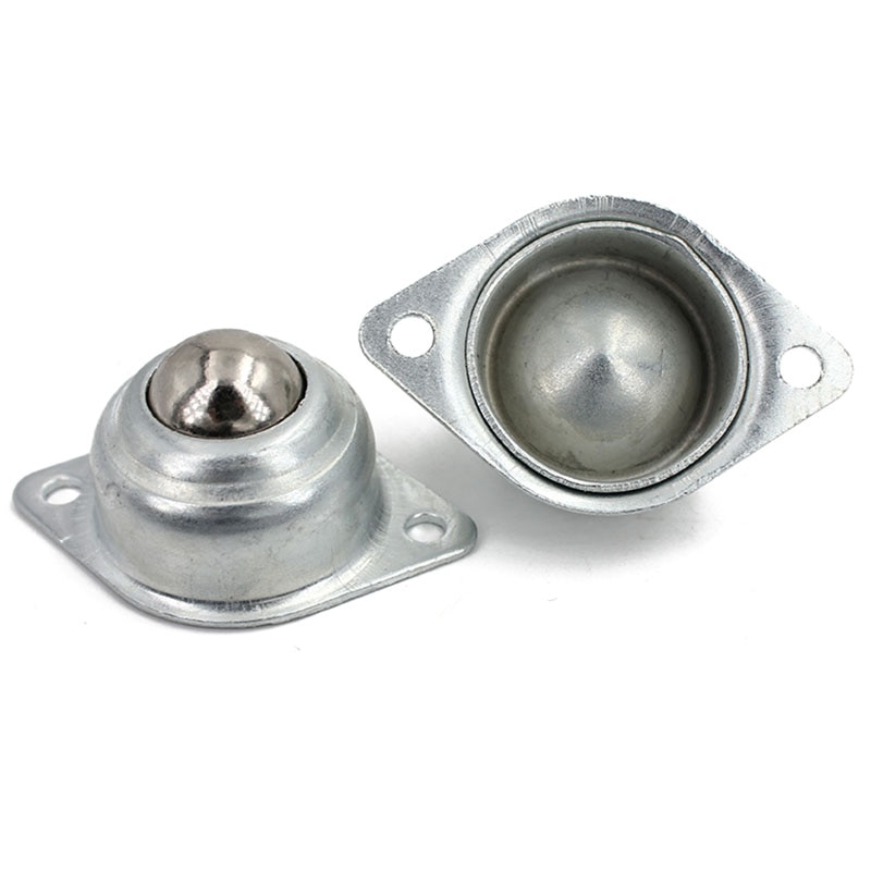 Unité de transfert de roulement à billes, roue de convoyeur montée sur bride de 5/8 &quot;de diamètre, 20kg, 10 pièces