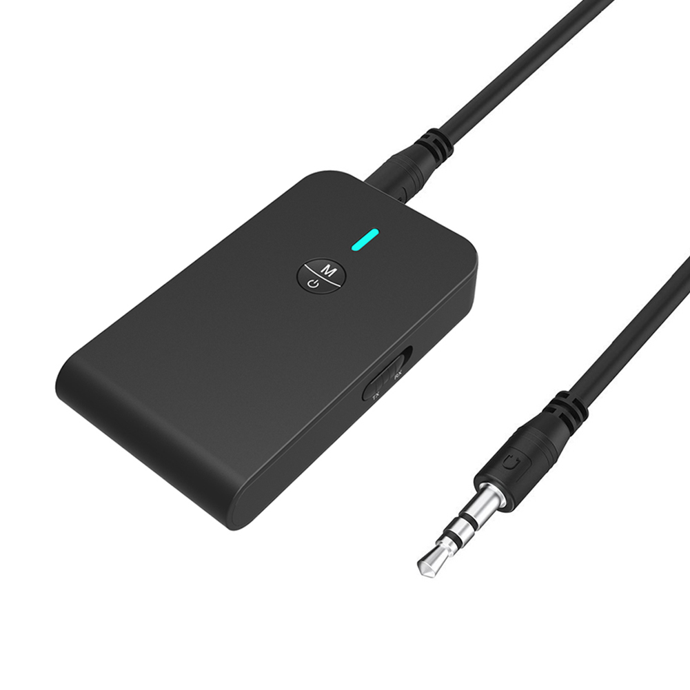 2 in bluetooth-compatible 5,0 transmitter/receiver rechargeable adapters for tv, computer, car speakers 1 3,5mm aux hifi music audio
