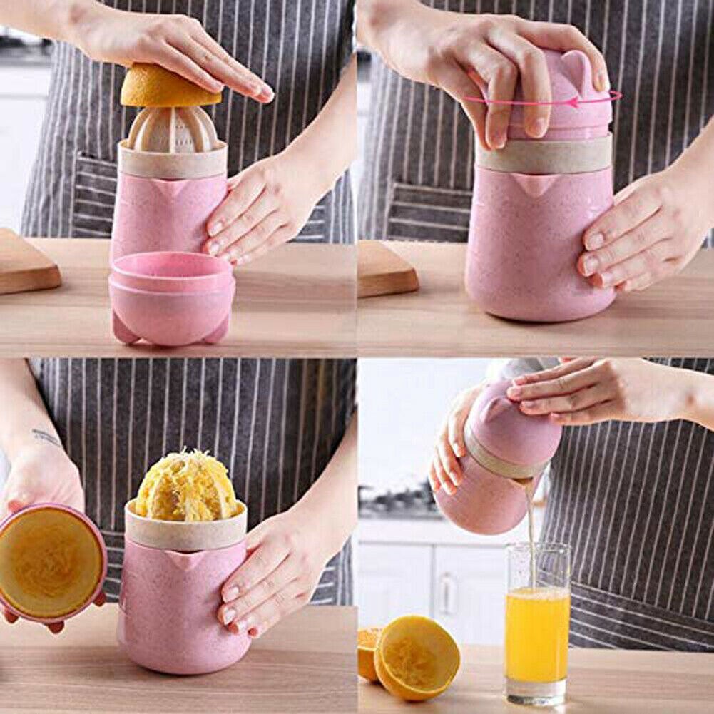 Handleiding Oranje Tarwe Stro Juicer Citruspers Fruit Juicer Citruspers