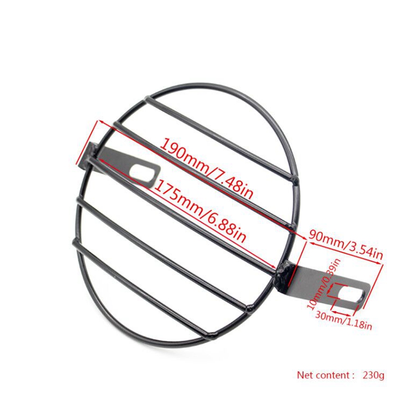 Motorcycle Headlight Lens Guard