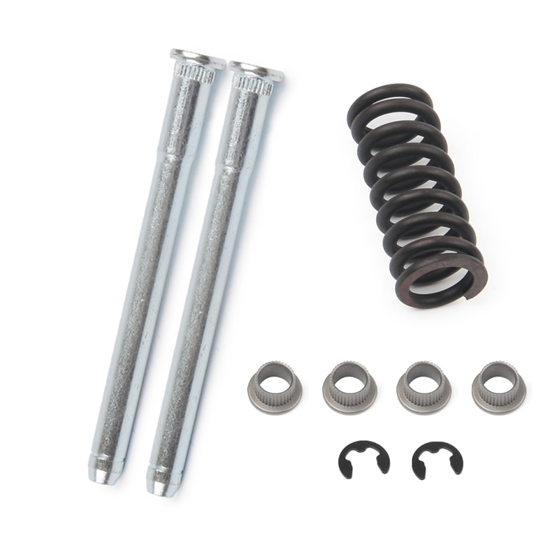 Z przodu lub z tyłu sworzeń zawiasu drzwi ze sprężyną i tuleja zestaw pasuje robić 94-04 s10 dla Chevy