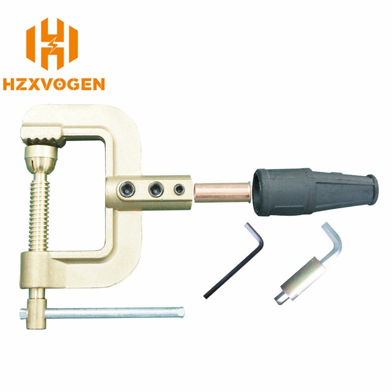 HZXVOGEN Earth Clamp 400A Full Copper Ground Clamp For ARC MMA STICK Welding Process Great Clamp