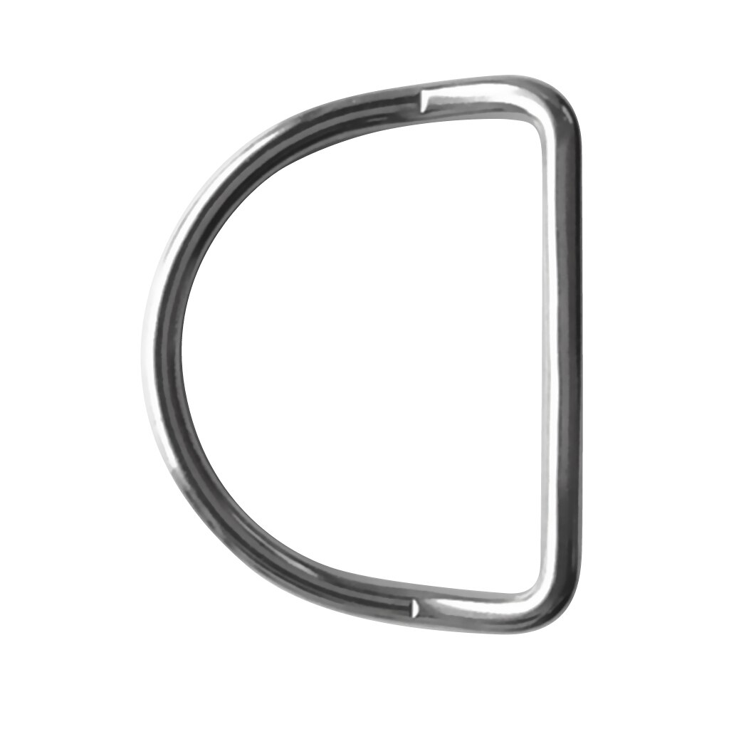Magideal scuba böjd d-ring för 2 tum /50mm webbingbälten  - 316 rostfritt stål scuba-tillbehör scuba d-ring