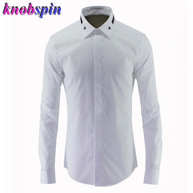 Chemise à manches longues pour hommes, modèle classique, , en coton pur, Slim, , grande taille, 3XL et 4XL, décontracté