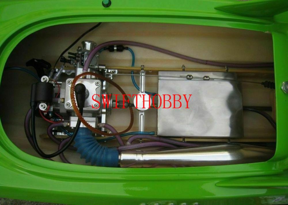 900cc Middle Stainless Steel 140*125*68mm Pro Fuel Tank for RC Boat