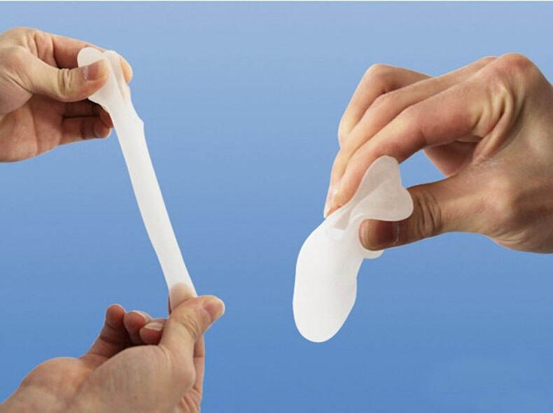 1 Paar Teenseparators Spacer Stijltang Duim Vinger Grote Voeten Apparaat Pad Teen Pads Duim Valgus Corrector Relief Voet Bunion w1