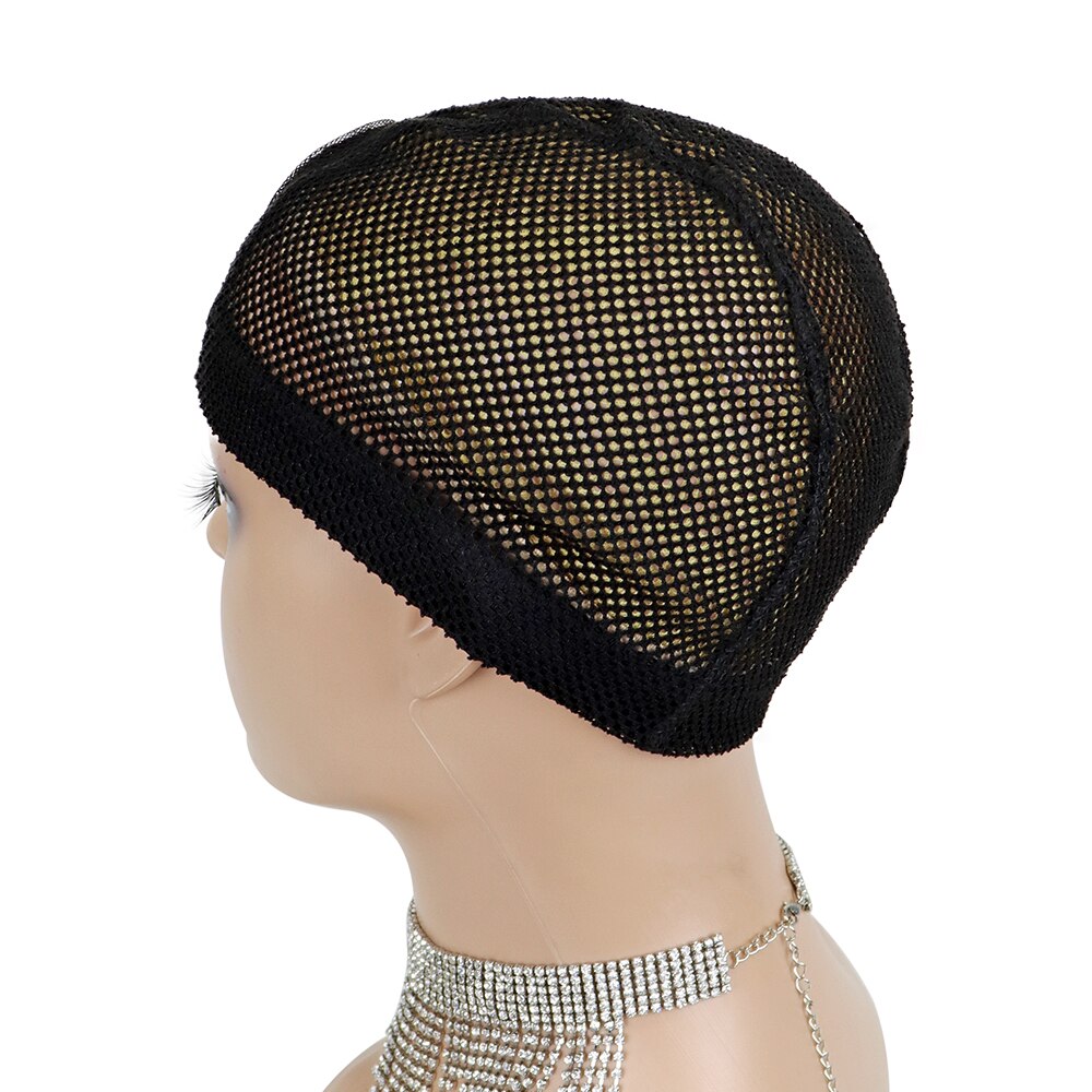 Gorro de malla para el pelo, malla elástica para el pelo, 5 unids/bolsa