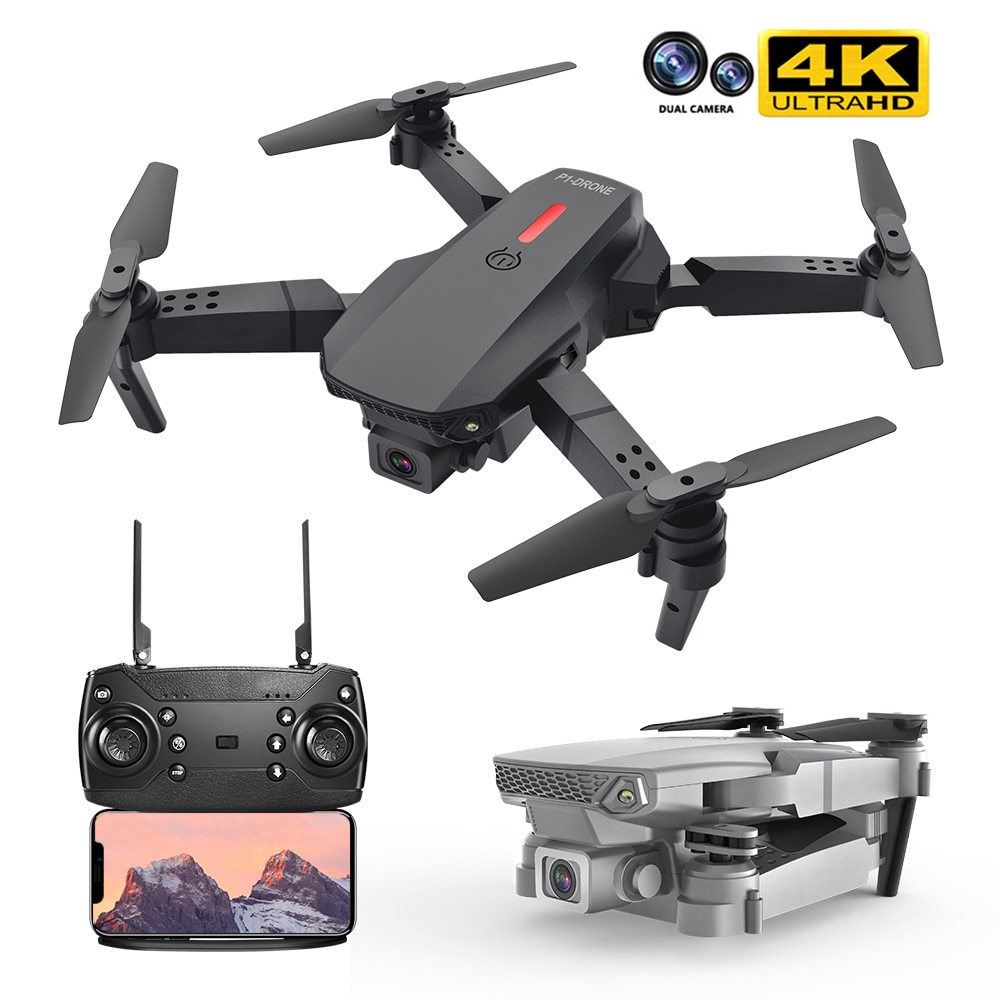 Mini Drone Groothoek 4K 1080P Wifi Fpv Camera Drone Hoogte Holding Modus Rc Opvouwbare Quadcopter Drone Jongen speelgoed