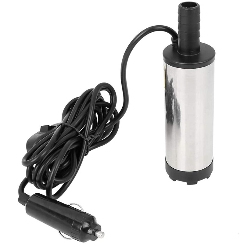 Portable 12L/Min 12V DC Electric Submersible Pump For Automobile Fuel Suction Pump: Default Title
