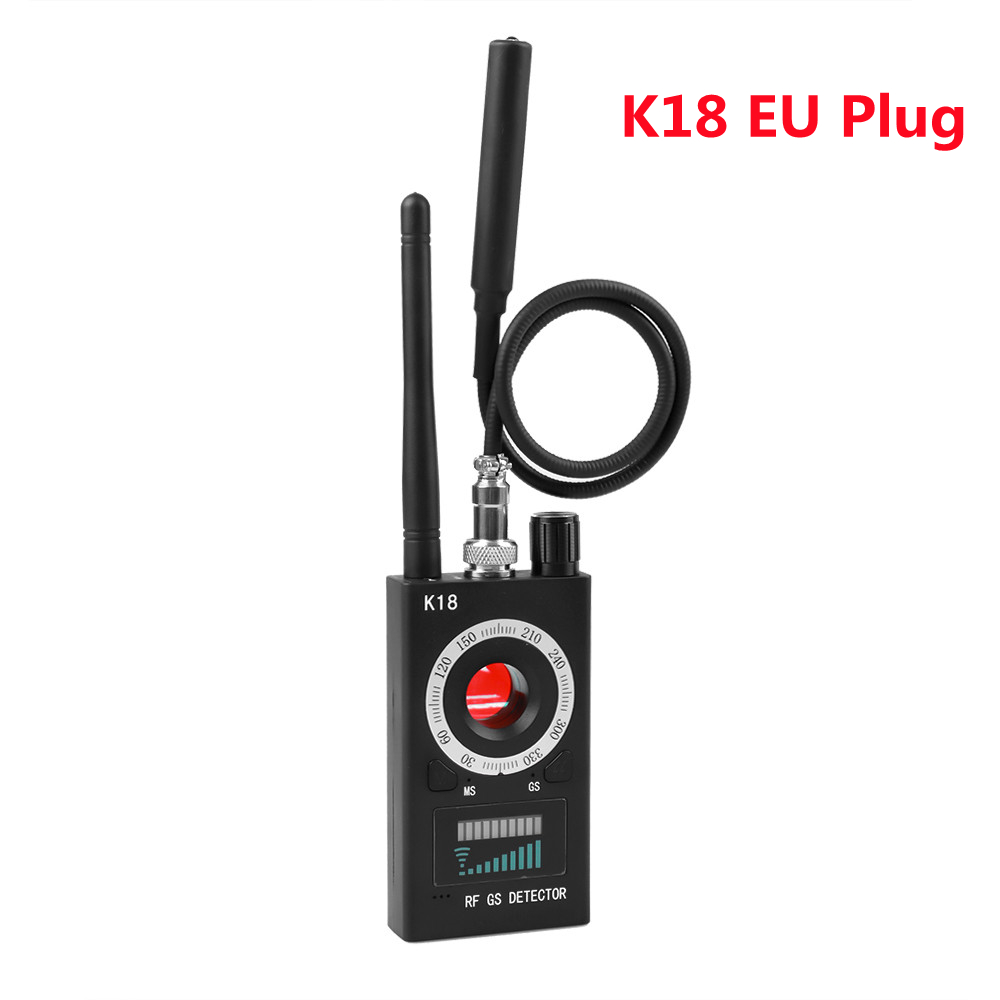 K18 Wireless Detector Camera GSM Audio Anti Bug Finder GPS Signal Lens RF Tracker Detect 1MHz-6.5GHz Multi-function Anti Camera: Default Title