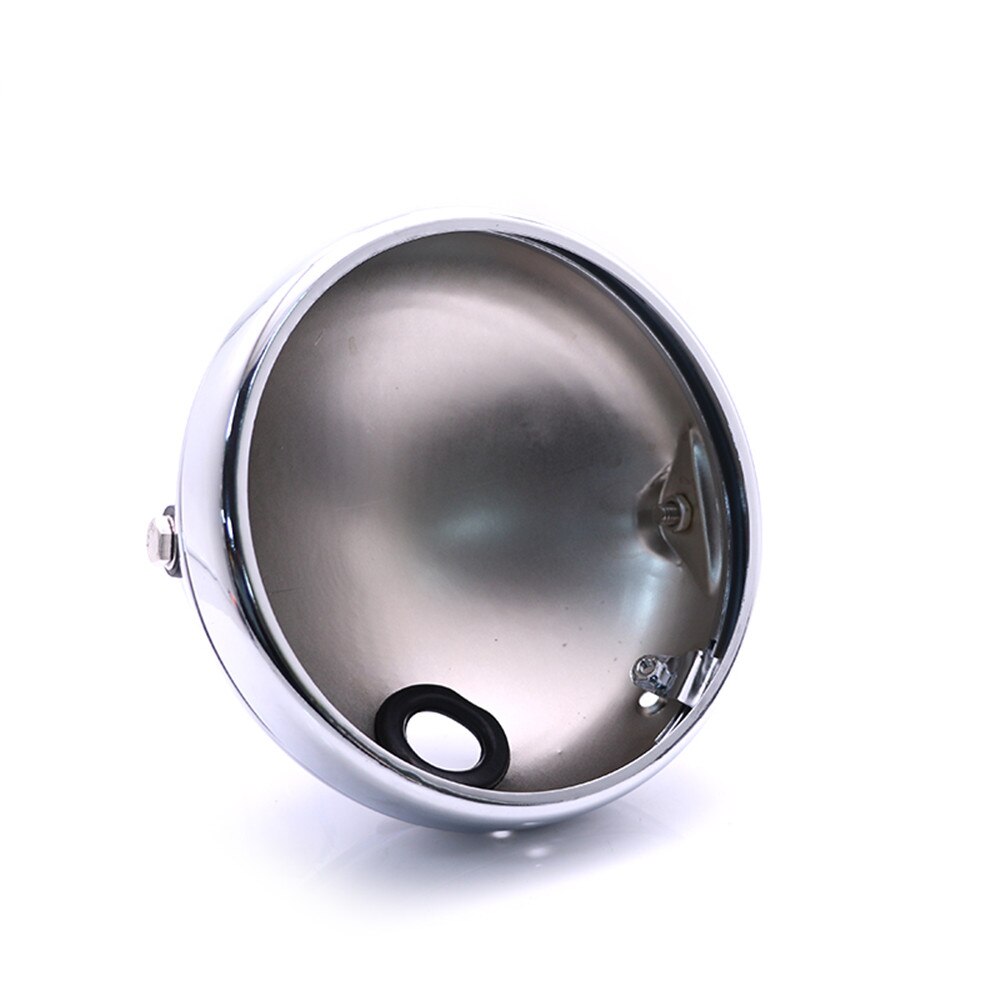 Accesorios para coche de 7 pulgadas, cubierta de soporte de faro Led para motocicletas, anillo embellecedor de cubo de carcasa de 7 pulgadas: Chrome Cover