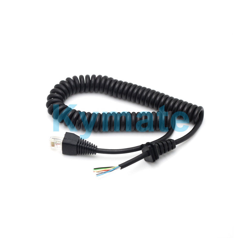 mh67 Mic Cable Cord Wire for Yaesu MH-67 Microphone for FT-817, FT-450, FT-817ND, FT-857D, FT-897 Car Radio MH-67 Speaker