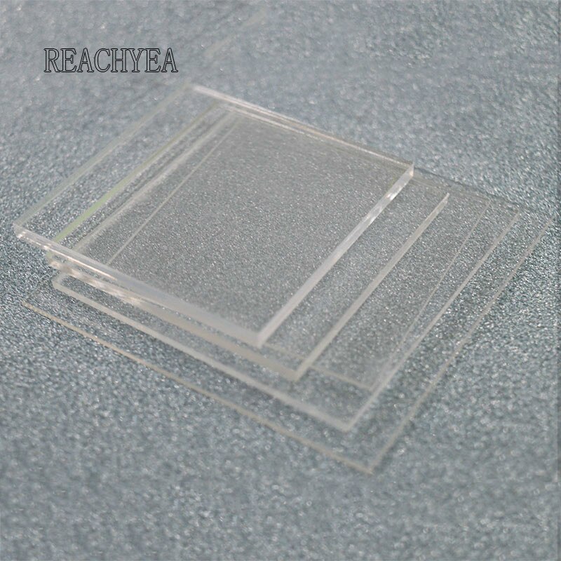Plexiglas gennemsigtig klar plastplade akrylplade 1mm akryltykkelse perspexplade skåret plastplade
