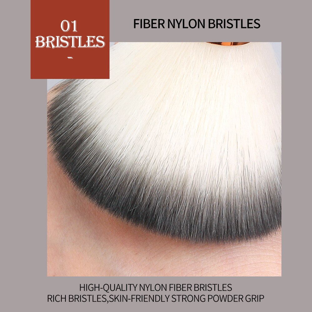 Maange Halloween 15/10 Stuks Make-Up Kwasten Set Met Doos Kristallen Handvat Make-Up Kwasten Foundation Blush Oogschaduw Make up Gereedschap