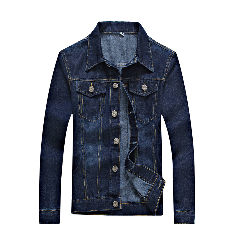 Spring Autumn Mens Denim Jacket Mens Trendy Bomber Thin Ripped Denim Male Cowboy Jeans jackets top coat