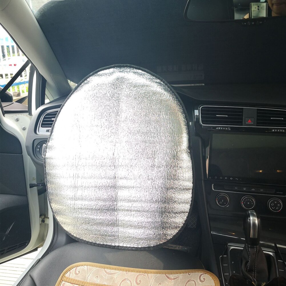 44*44cm coche volante cubierta tipo parasol reflectante Protector de aluminio de plata funda parasol para coche plegable escudo