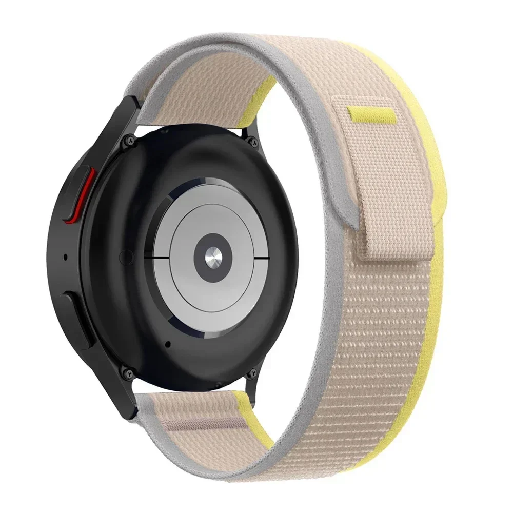 20 x 22mm rem til suunto 5 / 9 peak pro dlc-rem suunto race s/vertical/ocean smartwatch-armbånd flettet nylonrem korrea: Olivenflager / 12mm