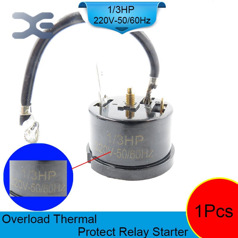Overload Protector Refrigerator 1/3 HP Compressor For Refrigerator 220V 250W Refrigerator Parts