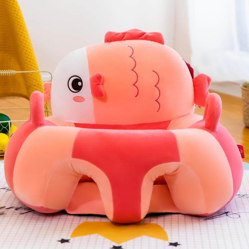 Housse de canapé en coton avec fermeture éclair, pour siège de bébé, motif dessin animé, lavable uniquement: Xiaoyu