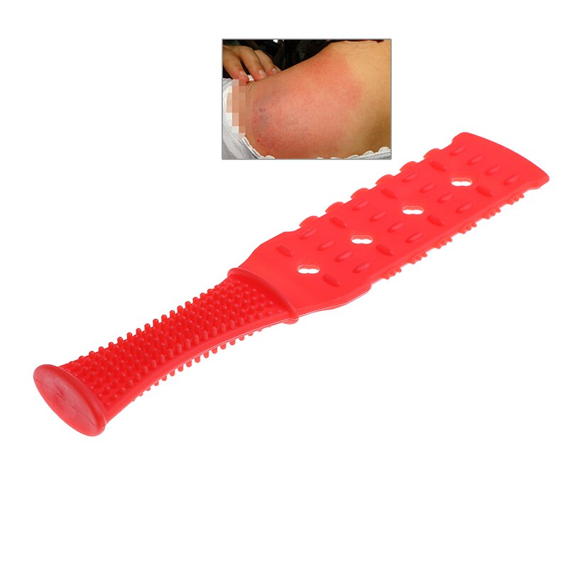 Messager fleksibel ryg tage sha plade hammer massage sticks værktøj med håndtag besked værktøj til at slappe af kroppen sundhed sha stænger
